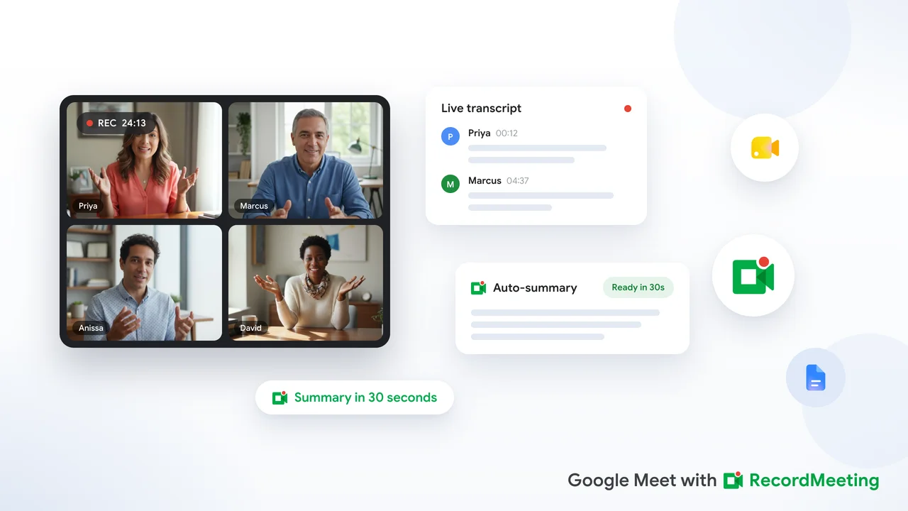 How to Auto Generate a Meeting Summary in Google Meet