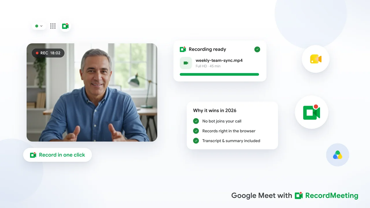 Best Meeting Recorder for Google Meet in 2026