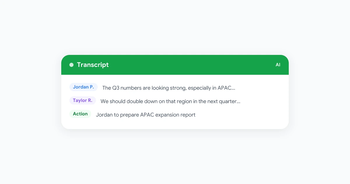 Google Meet Transcript: How to Get Accurate Meeting Transcripts Automatically
